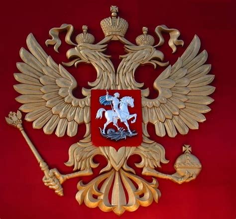 Герб России, что означает и какова история, изображение друглавого орла ...