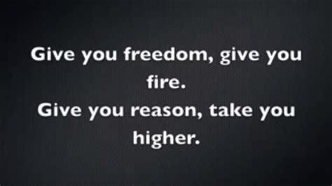 give me freedom give me fire
