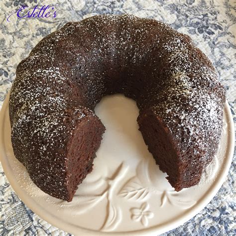 Hershey's chocolate cheesecake cake is a rich and decadent combo of my favorite chocolate cheesecake and hershey's perfectly chocolate chocolate cake recipe and frosting chocolate frosting: Estelle's: HERSHEY'S COCOA BUNDT CAKE