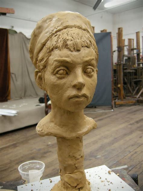 Basically an art blog: Clay Sculpting