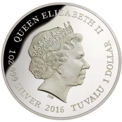 Silver dollar / silberdollar 2005 uncirculated elizabeth ii. 1 Dollar - Elizabeth II (Australian Goanna) - Tuvalu - Numista