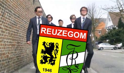 Reuzegom (etablert 1946) var et flamsk broderskap ved ku leuven , en del av antwerp guild of student societies ( antwerpse gilde ). Zoon van Antwerpse rechter was aanwezig bij Reuzegom-doop ...