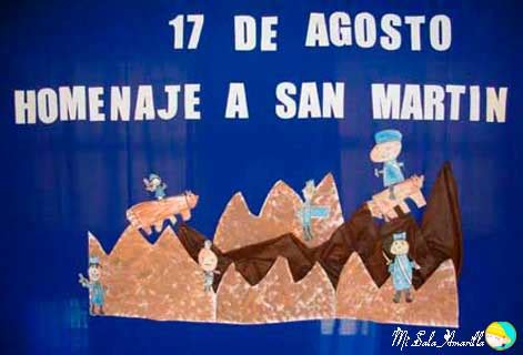 17 de agosto actividades san martin nivel inicial. Mi Sala Amarilla: Manualidades para el 17 de agosto