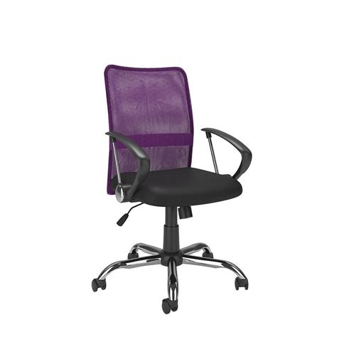 Office desk selections range from cool and contemporary to transitional to classic and elegant. Corliving Workspace Office Chair with Contoured Purple ...