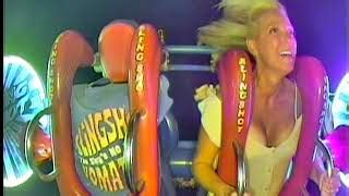 Ultimate slingshot ride wig fails | funniest slingshot ride reactions slingshot ride wig falls. wardrobe malfunction on slingshot ride - Free Online ...