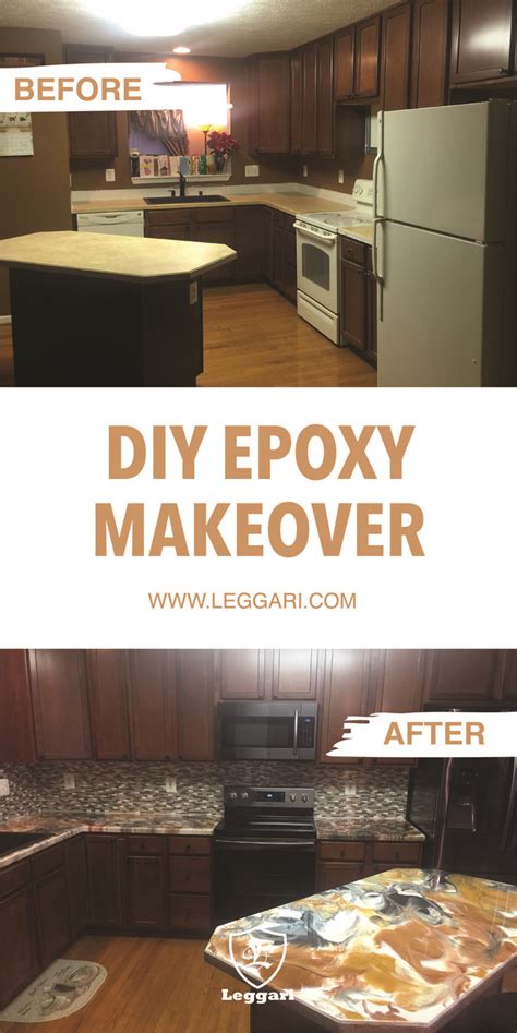 There are various options available that you can choose from. #before and #after #kitchen #countertop #makeover done ...
