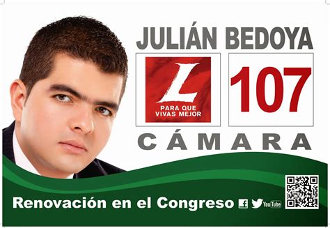 Senador julián bedoya, a juicio disciplinario por líos con su diploma de abogado. JULIAN BEDOYA : Julian Bedoya Renovación en el Congreso L107