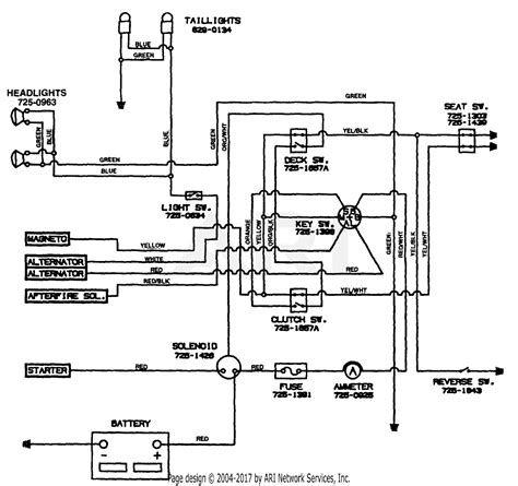 How to find your mtd model number mtd parts diagrams mtd legacy 1985 2005. Mtd White Model 13at696h190 Wiring Diagram