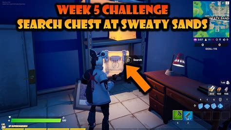 Two days ago fortnite introduced two fresh skins into its item shop, including wolf and siren.all players can still purchase both of these outfits and their xo axes harvesting tool. Fortnite *NEW* Search Chest at Sweaty Sands - Week 5 ...