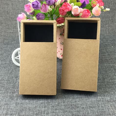 Maybe you would like to learn more about one of these? 50PCS Brown Kraft Drawer Boxes Paper Gift box Retail ...