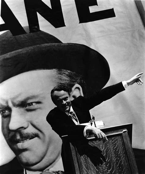 The film was nominated for academy awards in nine categories; Orson Welles: "Citizen Kane"