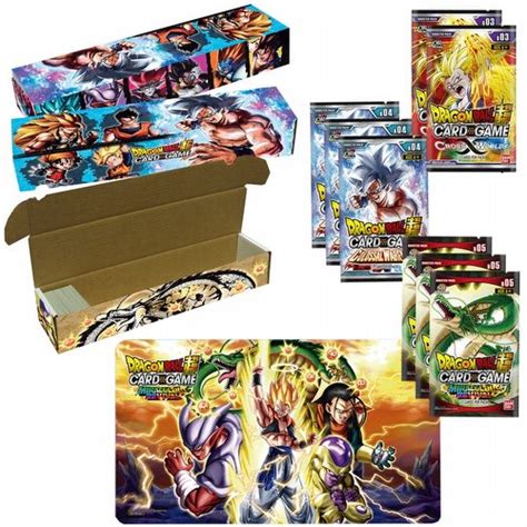 The dragon ball super card game is a card game featuring characters from many dragon ball series, primarily those of dragon ball super. Dragon Ball Super: Collectors Value Box $33 | Potomac ...