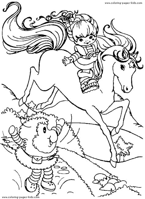 Select one of 1000 printable coloring pages of the category for girls. Rainbow Brite color page - Coloring pages for kids ...