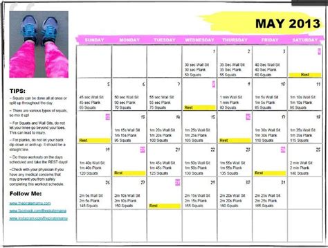 Begin from the appropriate exercise to your health. May 2013 Wall Sit, Plank, Squat Challenge | Zumba workout ...