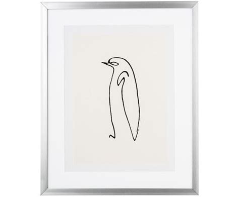 Während seines lebenslangen schaffens offenbarte er eine. Gerahmter Digitaldruck Picasso's Pinguin | Picasso gemälde ...