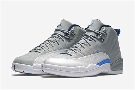 Outfitted in tumbled white leather with secondary hues in light grey and black, this simplistic yet forceful new air jordan 12 gs could just as easily be a hit as a. Air Jordan Retro 12 'Wolf Grey' | The Fresh Press by ...