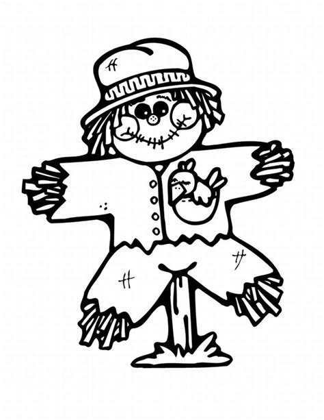 Make this super cute book pumpkin craft. Free Printable Scarecrow Coloring Pages For Kids