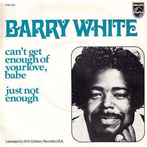 I've heard people say that too much of anything is not good for you, baby, but i don't know girl, all i know is every time you're near i feel the change, something's movin' i scream your name, look what you you got me doin'. Barry White's Superb 1974 Continues | uDiscover