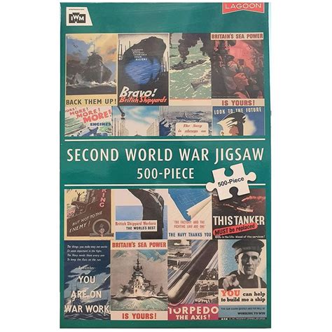 Moreover, ravensburger photo jigsaw puzzles are made of flat interlocking cardboard pieces that come in sets of 500, 1000 and 2000 units. Second World War Sea 500 Piece Jigsaw Puzzle - CraftyArts ...