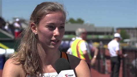 Inspirerende coach voor atletiek en loopsport! IAAF World Junior Championships 2014 - Nadine VISSER NED ...