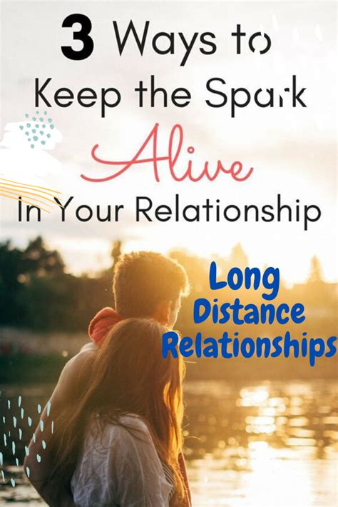 There are many websites, such as www.lovingfromadistance.com, that offer great gift ideas for couples in long distance relationships. 3 Ways To Keep the Spark Alive for Long Distance ...