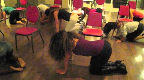 We love to have fun together. Flirty Girl FItness Lap Dance with Lisa Marie - YouTube