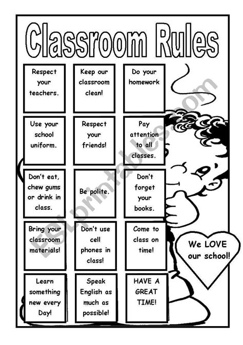 Found worksheet you are looking for? Classroom Rules Worksheets For First Grade