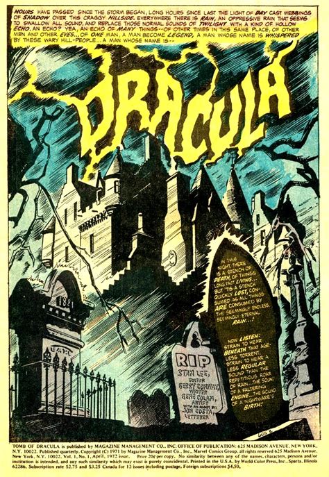 Basically, dracula is a found footage novel. The Tomb of Dracula - Marvel Comics classic Bronze Age ...