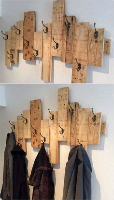 So kann die grundkonstruktion aus holz, metall oder kunststoff angefertigt werden. Die 139 besten Bilder von Garderobe Diy in 2019 ...