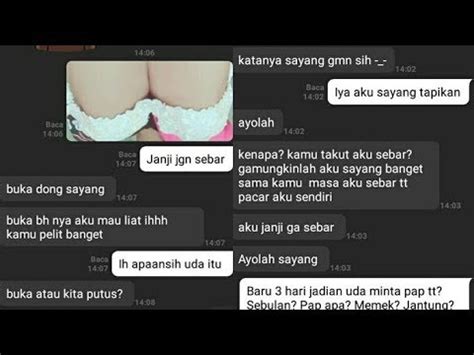 Pap tt di ambil dari kata pap dan tt, pap merupakan kepanjangan dari post a picture yang terdapat arti ngepost, papin atau kirim suatu gambar atau foto selfie diri sobat semua yang lagi bagus atau lagi syantique atau hot, salah satu tujuan dari. Viral, Baru tiga hari pacaran udah minta pap TT, lihat apa ...