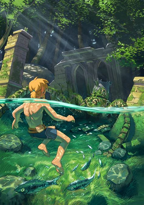 These crafty breath of the wild fans have figured out how to trap lynels with ice blocks, obtain the legendary master sword with a simple. The Legend of Zelda: Breath of the Wild Art - ID: 135880