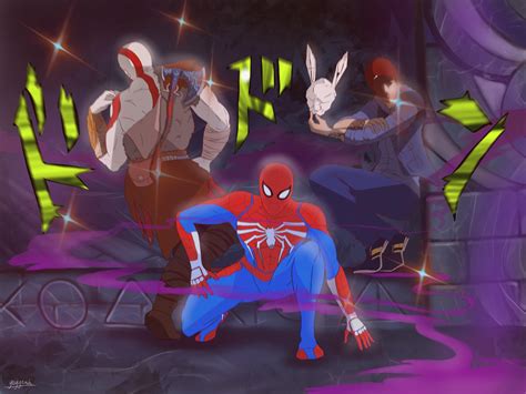 Jojo's bizarre adventure, written by hirohiko araki, directed by naokatsu tsua and kenichi suzuki, music by taku iwasaki. Awaken My Masters!! : SpidermanPS4