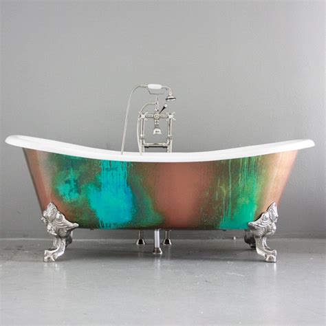 Instead of trying to find the exact color match, use a different color that will look good along with the rest of your decor and bathroom fixtures. Graceful Claw foot Bathtubs That You'll Love