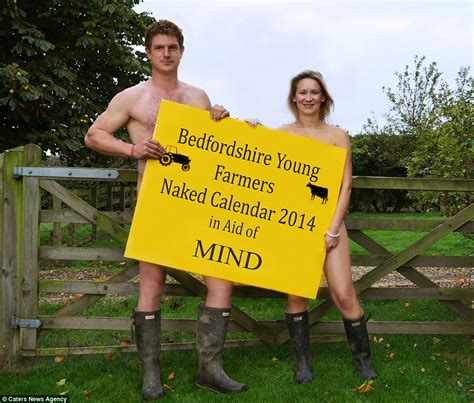 Charity miles this free app allows you to earn donations as you sweat. Young farmers pose in nothing but flat caps and wellies ...