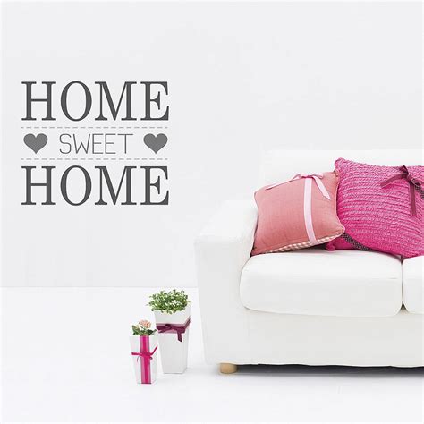 Check spelling or type a new query. home sweet home wall stickers by the binary box ...