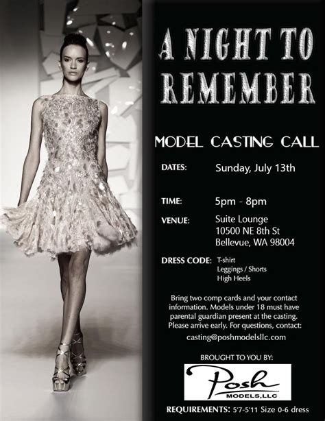 Everyone wants love, but not everyone knows how to apply for the bachelor or the bachelorette. Casting call for models in Bellevue / Seattle Washington ...