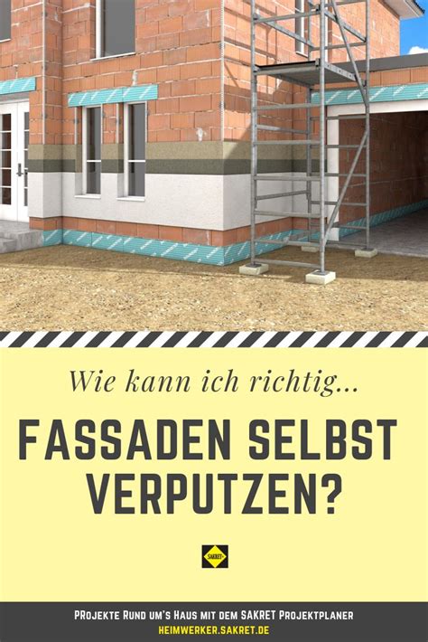 Der putz ist härter als sein untergrund. Fassade verputzen | Fassade verputzen, Verputzen, Fassade