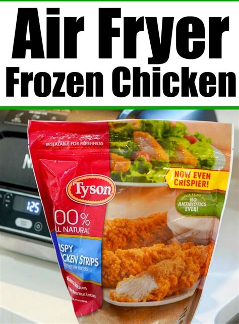 Fried chicken in the air fryer is totally possible! Air Fryer Frozen Chicken in 2020 | Cooking frozen chicken ...