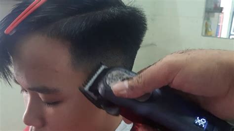 This haircut with a temp fade is very fresh and modern look that's very current in today's young people. FADE HAIRCUT TUTORIAL (TAGALOG) - YouTube