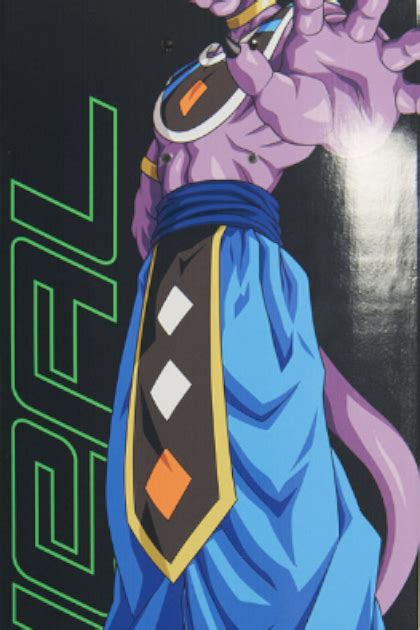 Cotton blend fabric materials… primitive dragon ball z goku cnc 10″ skateboard deck dbz: Primitive X Dragon Ball Super Neal Beerus Deck Black PS20W0015