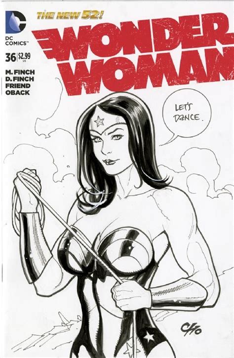 1400 x 1965 jpeg 360 кб. Wonder Woman Sketch Cover by Frank Cho | Outrage ...