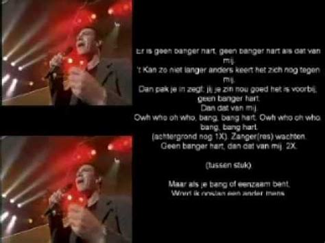 De band, de zanger en het meisje. Rob de Nijs - Banger Hart (Video + Karaoke) - YouTube