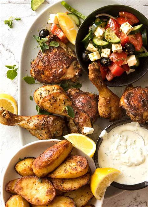 Chicken is one of the most versatile products around and these greek chicken. Greek Chicken | RecipeTin Eats