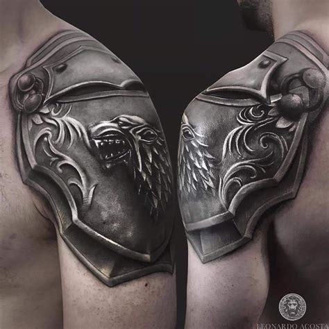 We did not find results for: Shoulder armor tattoo by Alex Hernández on Tattoos