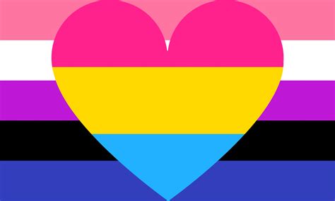 Pansexual. national lgbtq task force: Genderfluid Pansexual Combo Pride Flag - Pride Nation