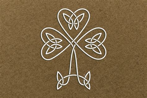 There are no fonts in this package. SVG Shamrock, Celtic knot clover cut file for Cricut ...