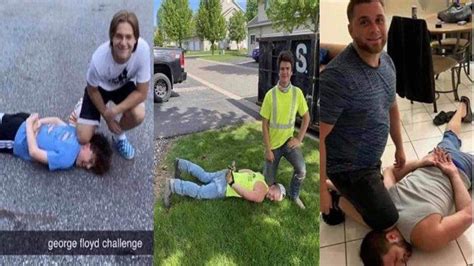 Social media sites are cracking down on a sick online challenge in which people pose for photos in a mock reenactment of george floyd's death. Viral 'George Floyd Challenge' Muncul di Media Sosial ...