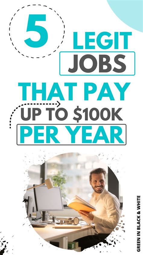 Job searching salary & benefits. 5 Legit Jobs That Pay up to $100k per year | Work from ...