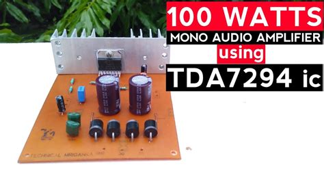Tda7294 is a monolithic class ab audio amplifier with a dmos output stage. Tda7294 Pcb Layout - PCB Designs