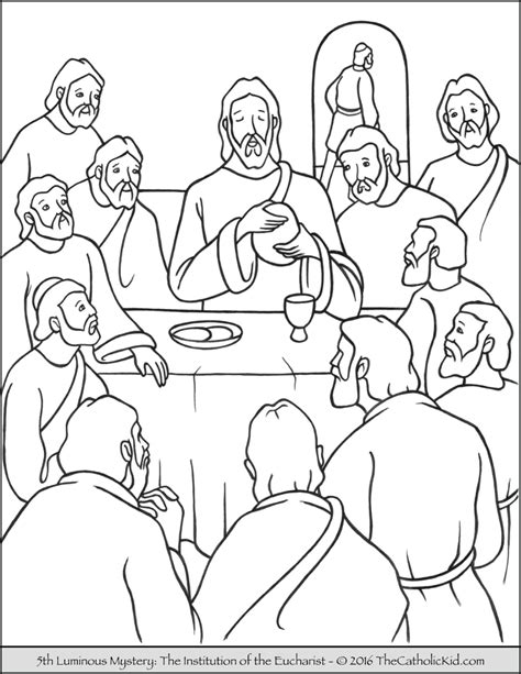 Rosary coloring page rosary coloring book wonderfully glorious mysteries rosary coloring. Luminous Mysteries Rosary Coloring Pages - The Catholic ...